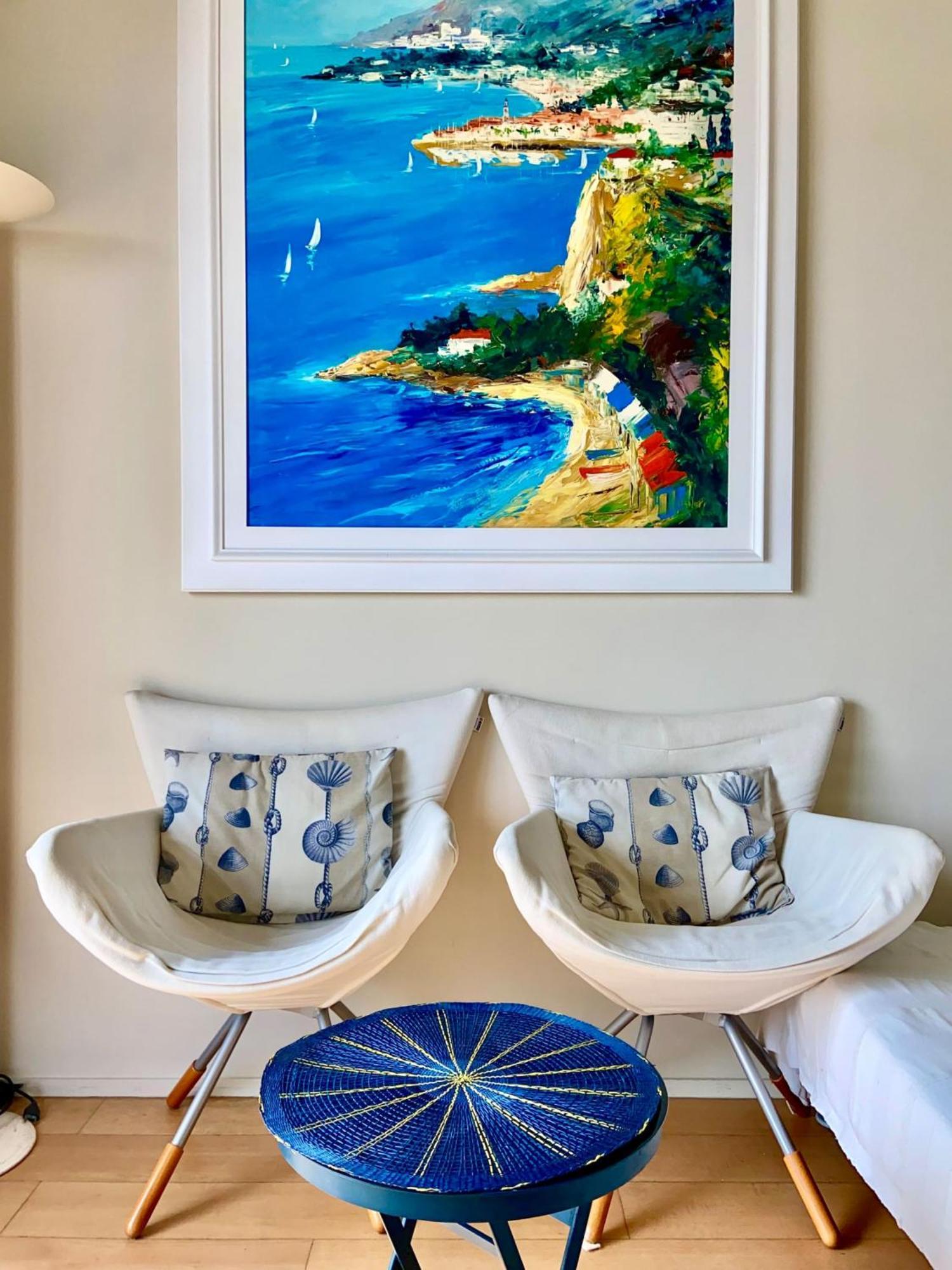 ロクブリュヌ＝カップ＝マルタン"Riviera Prestige" Vue Mer Panoramique Proche Gareアパートメント エクステリア 写真