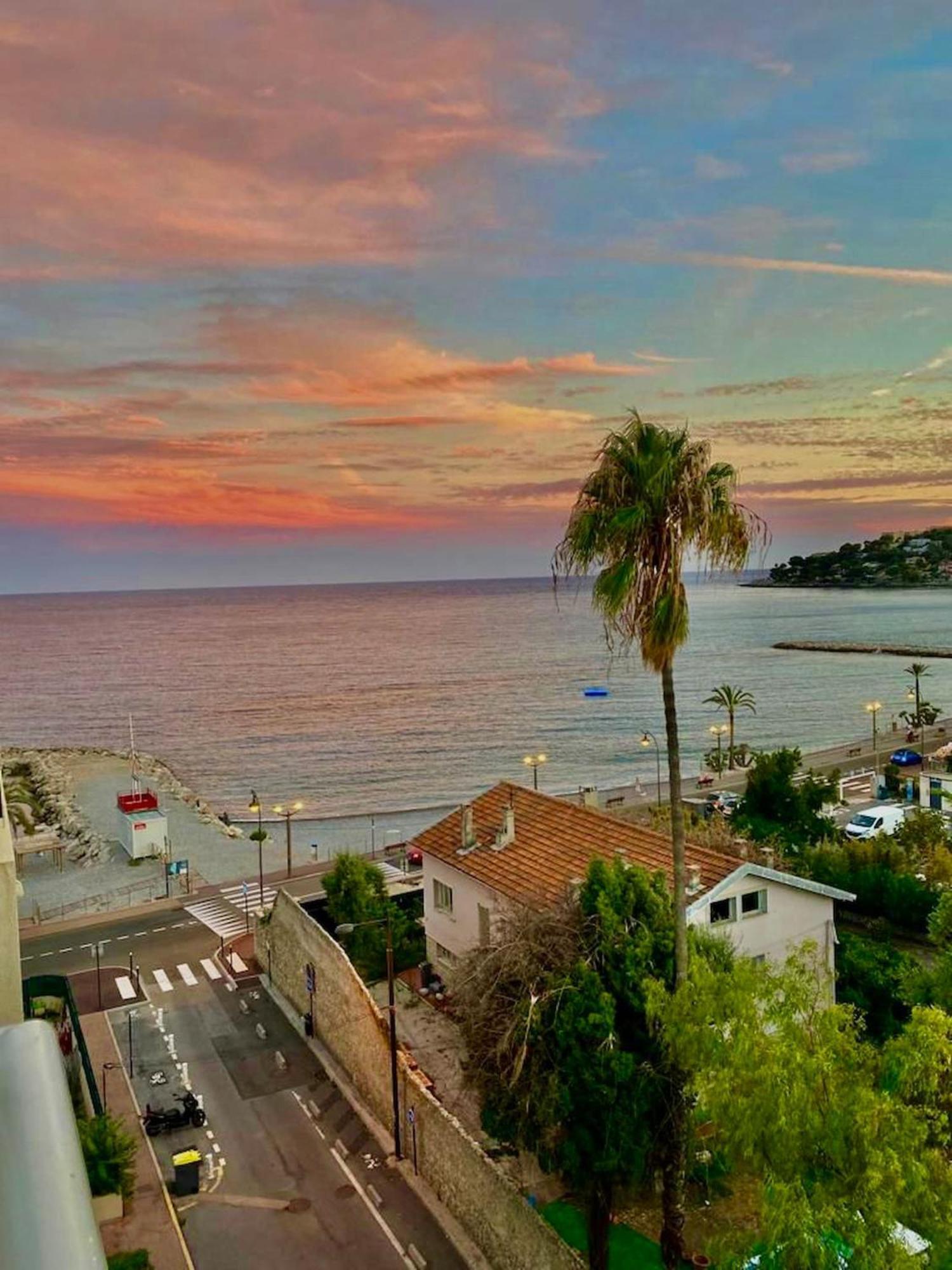 ロクブリュヌ＝カップ＝マルタン"Riviera Prestige" Vue Mer Panoramique Proche Gareアパートメント エクステリア 写真